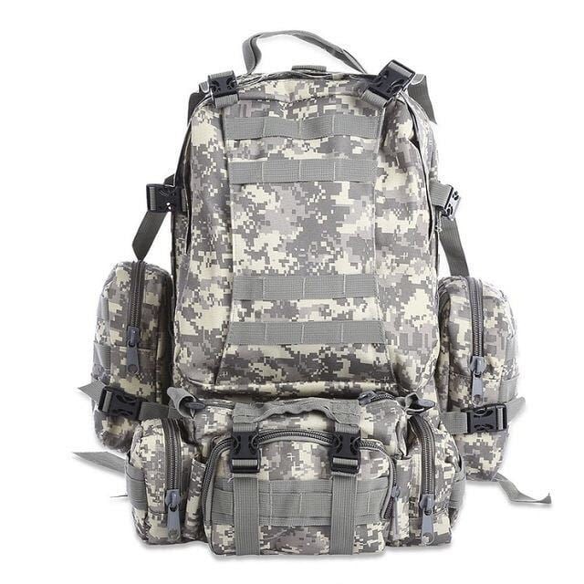 50L Molle Military Tactical Outdoor Backpack Rucksack