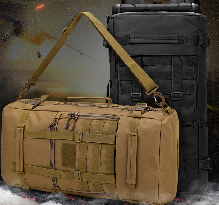 50L Tactical Multi-Use Backpack for Outdoor Activities