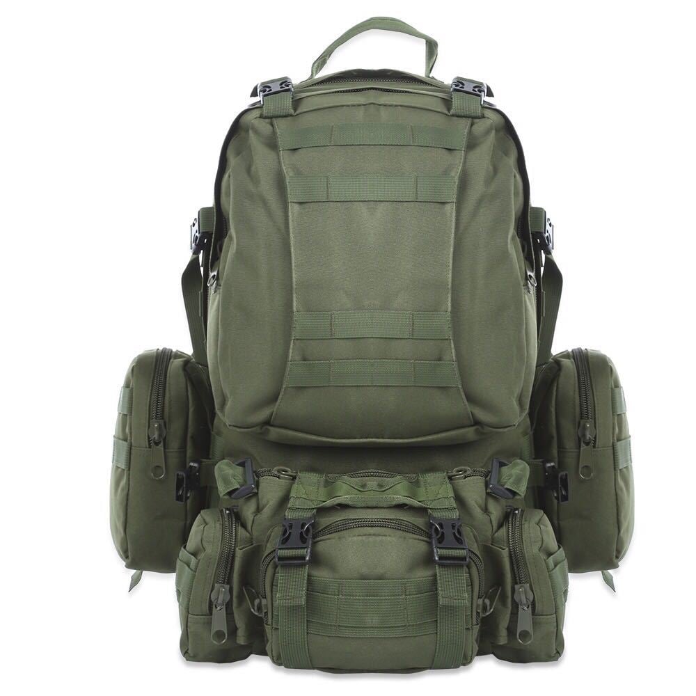 50L Molle Military Tactical Outdoor Backpack Rucksack